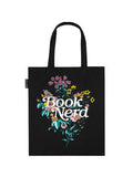 Book Nerd Floral Tote Bag By Out of Print