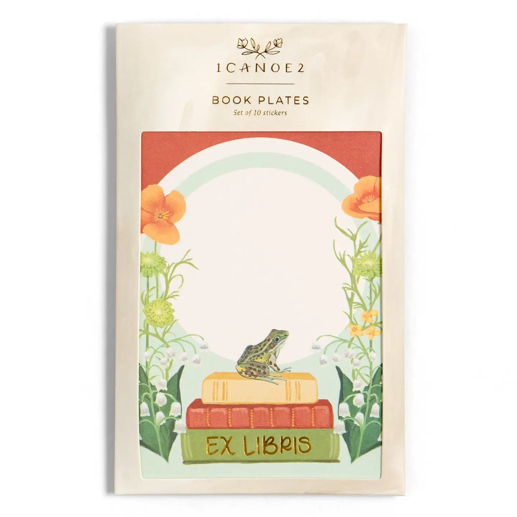 Book Plate Sticker Set